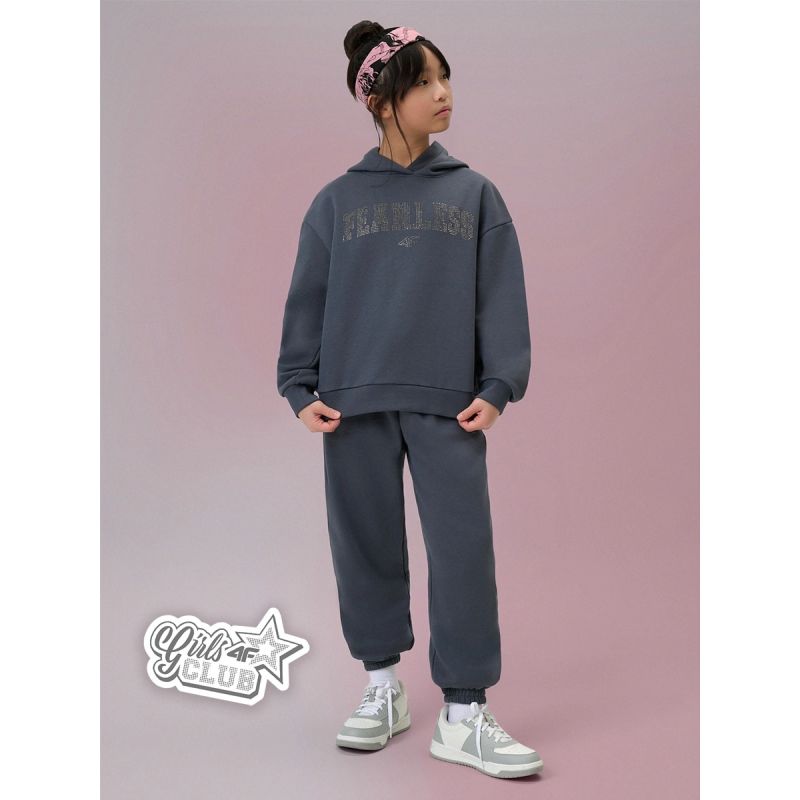 Girls' jogger sweatpants 4F 4FJRSS26TTROF1729-22S 4f