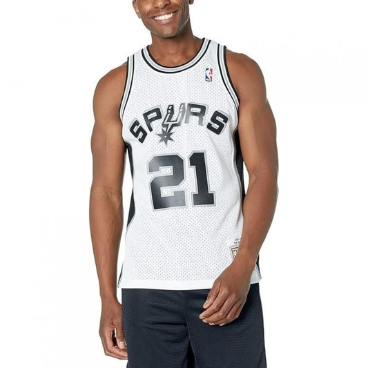 Mitchell & Ness Men's San Antonio Spurs NBA Swingman Jersey Duncan SMJYCP19247-SASWHIT98TDU In preparation Your Sports Performance