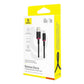 Baseus Dura USB-Type C Cable 60W 1m (Red-Black) In preparation Your Sports Performance