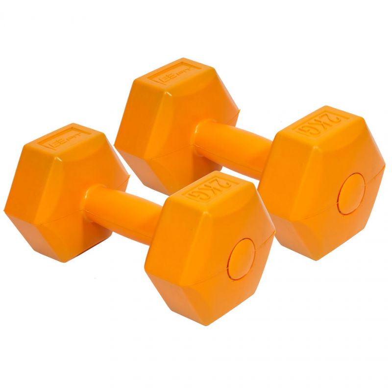 EB FIT composite dumbbell set 2x2kg orange 1027029 Accessories/Training equipment Your Sports Performance