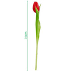 RED TULIP 31CM LIFE-LIKE SPRING DECORATION Home and Garden/Equipment Your Sports Performance