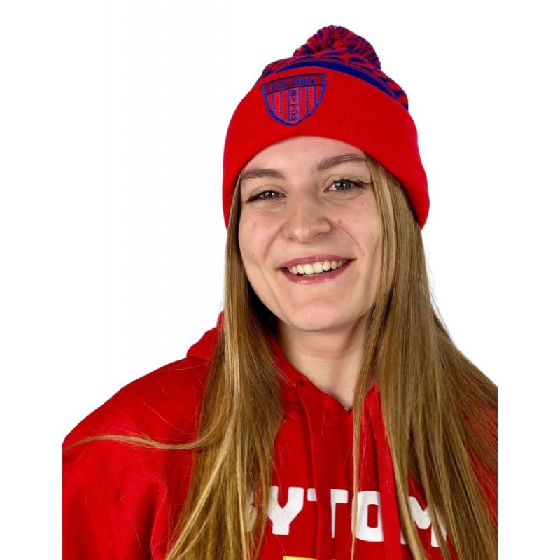 Winter hat Sportrebel Polonia Bytom '24 CZAPPOL Clothing/Outdoor/Czapki, szaliki, rękawiczki, maski/New Era Your Sports Performance