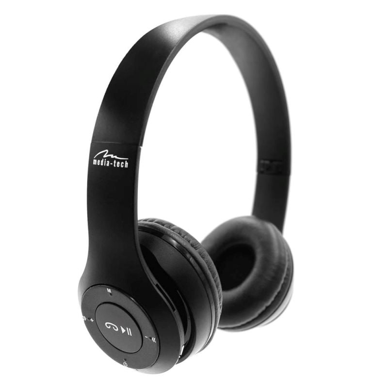 MEDIA-TECH WIRELESS BLUETOOTH 4.2 EPSILION BT MT3591 ON-EAR HEADPHONES In preparation Your Sports Performance