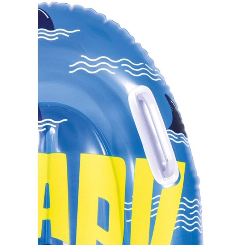 INFLATABLE SWIMMING BOARD 100X50CM SHARK 35017 BLUE Accessories Your Sports Performance