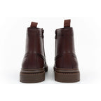 Lee Cooper men’s shoes elegant brown leather Chelsea boots