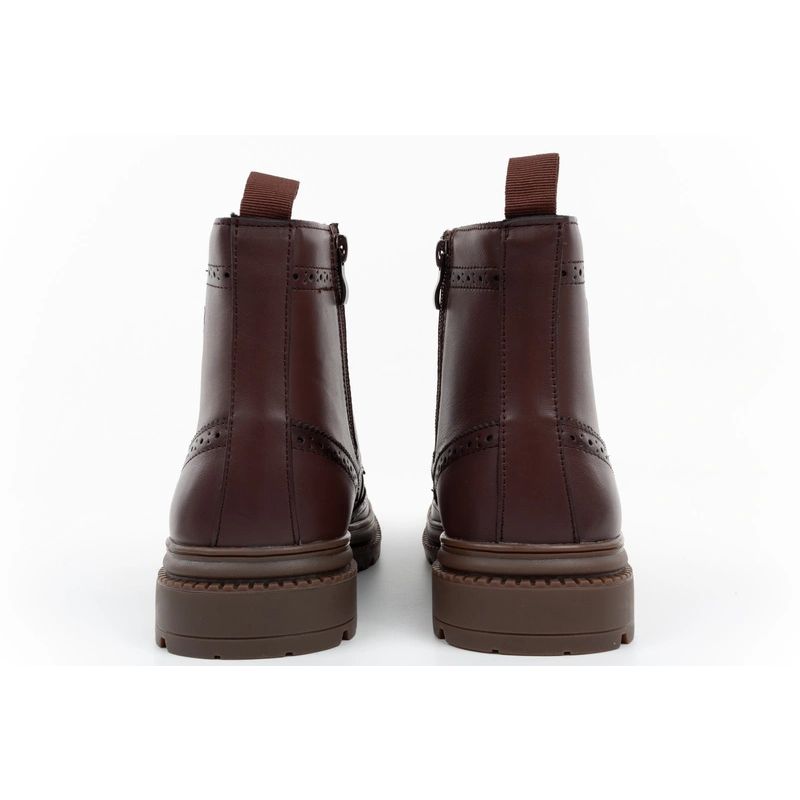 Lee Cooper men’s shoes elegant brown leather Chelsea boots