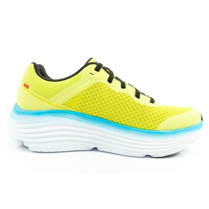 Skechers Max Cushioning Men's Lightweight Lime Running Shoes In preparation Your Sports Performance