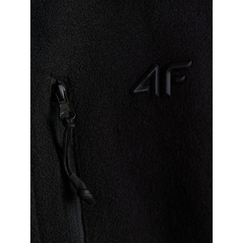 Regular men's fleece with stand-up collar 4F 4FRAW26TFLEM542-20S