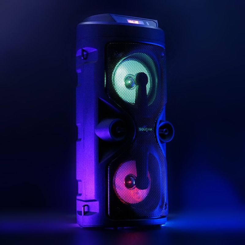 SQUEAK KARAOKE SPEAKER HARMONY BLUETOOTH 5.0, FM RADIO, MICROSD, AUX, USB SQ1004 In preparation Your Sports Performance
