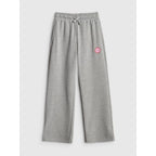 Girls’ Wide-Leg Sweatpants 4F 4FJRSS26TTROF1870-25M