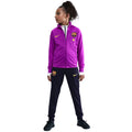 Nike FC Barcelona Strike Kids Tracksuit Purple and Black HJ8027 552