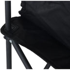 FOLDABLE TOURIST SET 3IN1 TABLE AND 2 CHAIRS BLACK ENERO CAMP Home and Garden/Garden Your Sports Performance