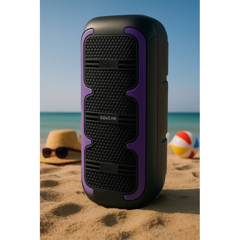 SQUEAK KARAOKE SPEAKER BEATONE BLUETOOTH 5.3, 45W FM RADIO, MICROSD, AUX, USB, USB-C SQ1009 In preparation Your Sports Performance