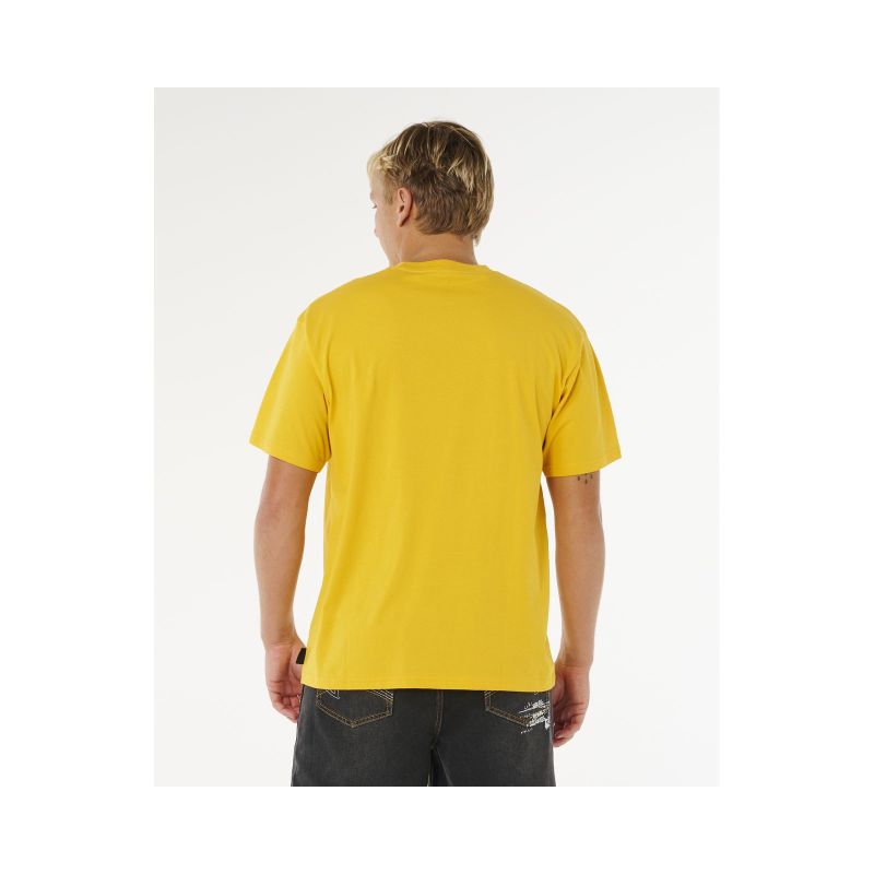 RIP CURL Inner Visions Rotten Sun Tee Yellow