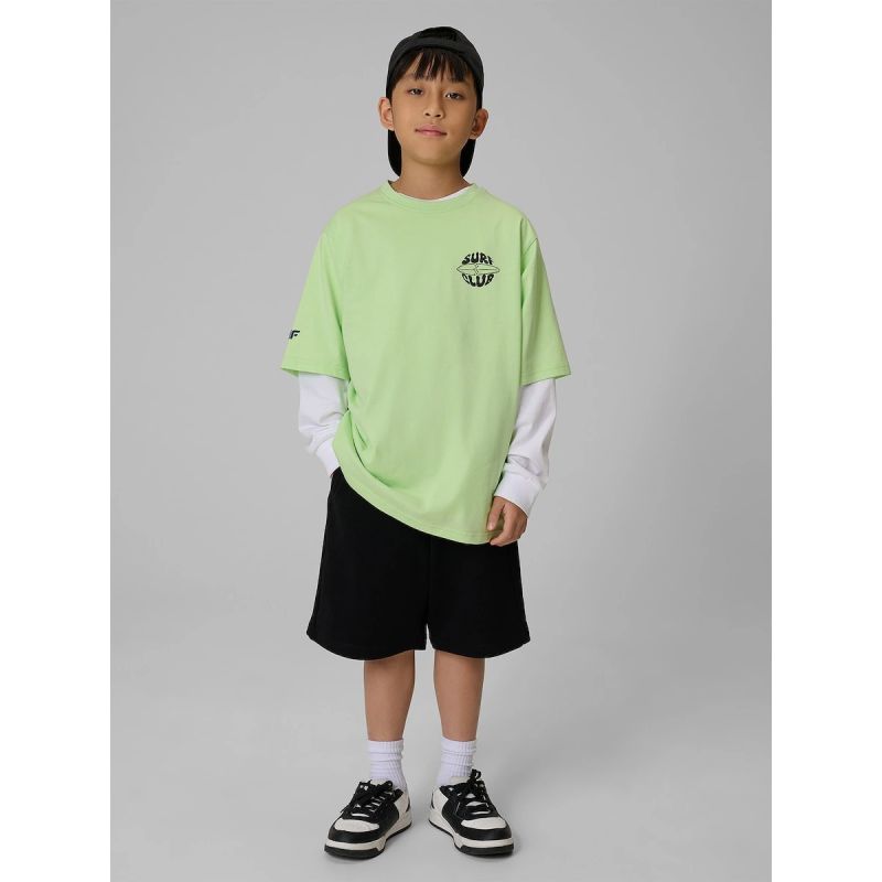 Boys' sweatpants 4F 4FJRSS26TSHOM0910-20S
