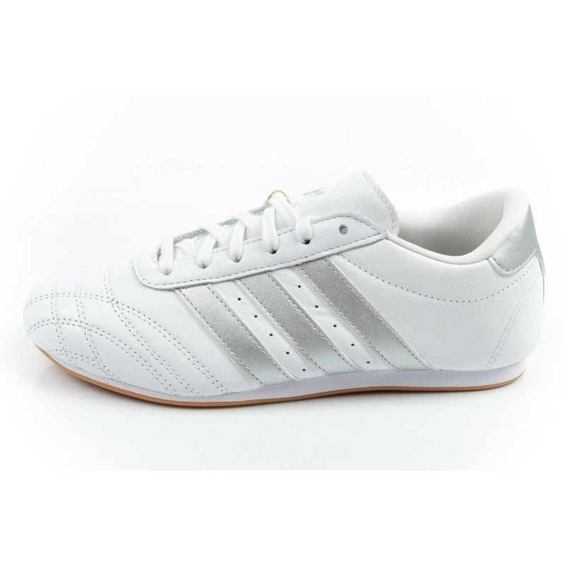 Adidas women's sports shoes Taekwondo Lace white fashionable leather adidas