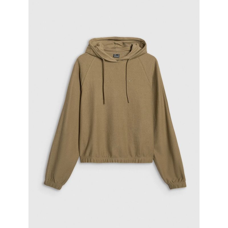 Women's open-front hooded sweatshirt 4F 4FRAW25TSWSF2544-83S *Kategoria tymczasowa Your Sports Performance