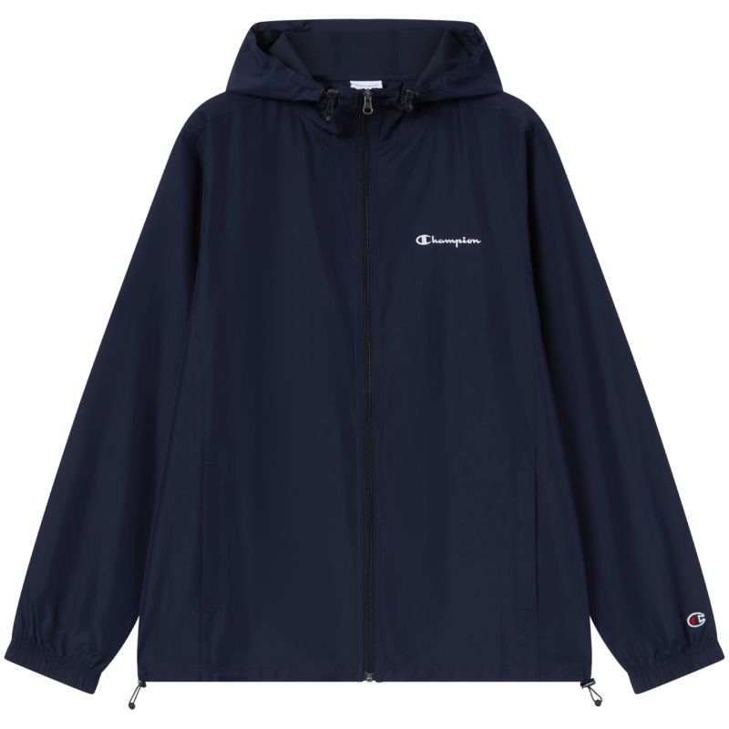 Champion Windbreaker Men's Jacket Navy Blue 222272 BS501