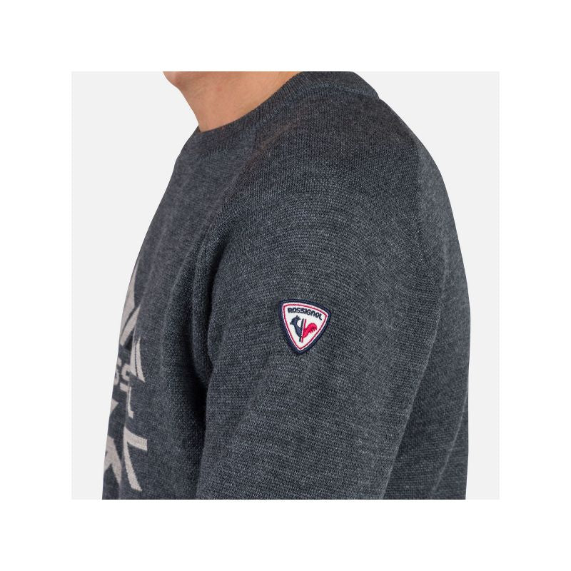 Rossignol Alpine Half Zip Sweater Gray Rossignol