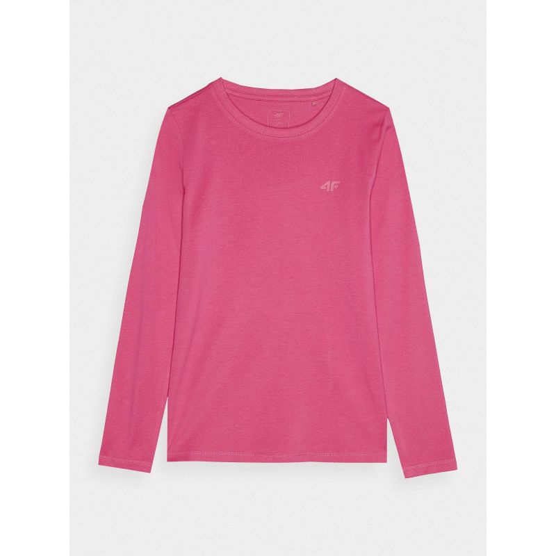 Longsleeve regular smooth girls 4F Junior 4FJWMM00TLONF318-55S *Kategoria tymczasowa Your Sports Performance