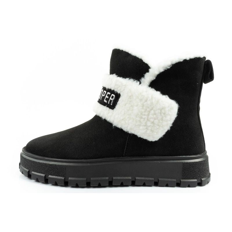 Lee Cooper women's boots winter boots fashionable sheepskin insulated leather Lee Cooper