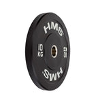 Olympic plate HMS BLACK BUMPER 10 kg BBR10 Accessories/Training equipment Your Sports Performance