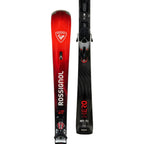 Rossignol Hero MT Ti C.A.M. Skis + LOOK NX 12 Konect GW B80 Silver Red Bindings