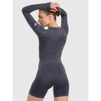 Women's seamless yoga and pilates jumpsuit 4F 4FRAW25TJUMF063-31S 4f