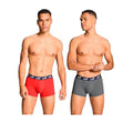 Puma men's boxer briefs 2-Pack red gray comfortable cotton Clothing Your Sports Performance