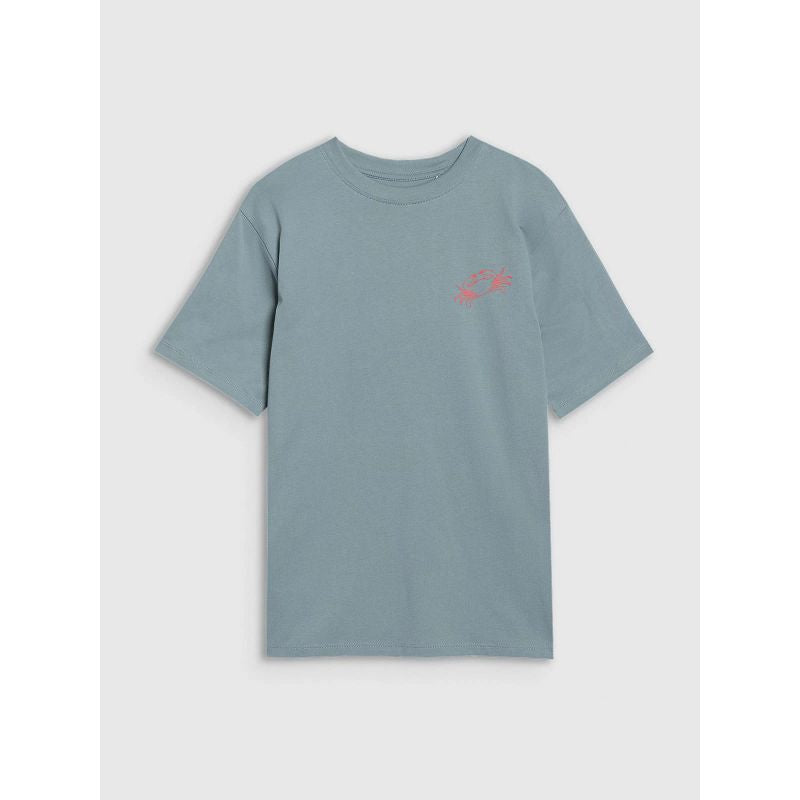Boy's oversize T-shirt with print 4F 4FJWSS25TTSHM1914-46S *Kategoria tymczasowa Your Sports Performance