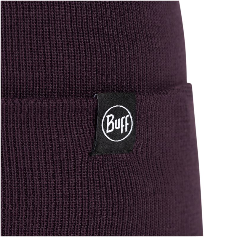 BUFF KNITTED BEANIE LILON WINE Beanie