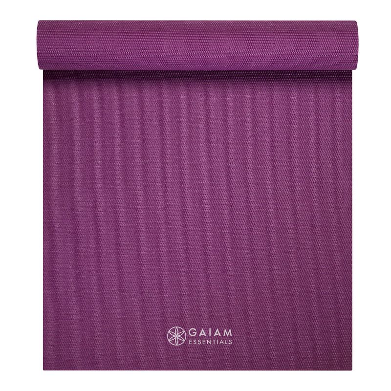Gaiam Essentials 6 mm Yoga Mat with strap 63313 Accessories/Training equipment Your Sports Performance