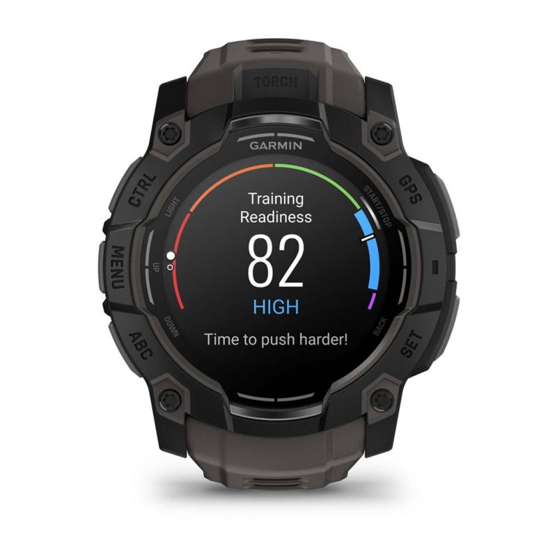 Garmin Instinct 3 – 50 mm AMOLED Black met charcoal band watch Akcesoria sportowe i turystyczne/Zegarki sportowe Your Sports Performance