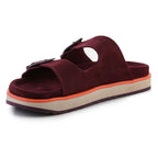 D. Franklin Nordic Sandal Buckle W DFSH405004-BURG D.Franklin