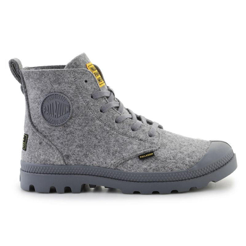 Palladium Pampa Hi Merino shoes 74377-027-M Gray Footwear/Lifestyle/Palladium Your Sports Performance