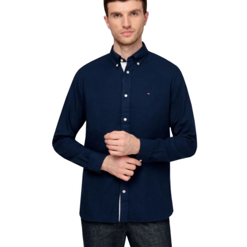 TOMMY HILFIGER MEN'S COTTON CASHMERE SHIRT In preparation Your Sports Performance