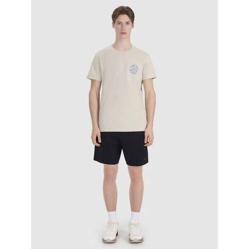Men's regular printed T-shirt 4F 4FWSS25TTSHM1980-83S *Kategoria tymczasowa Your Sports Performance