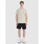 Men's regular printed T-shirt 4F 4FWSS25TTSHM1980-83S *Kategoria tymczasowa Your Sports Performance