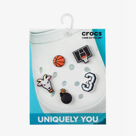 Crocs Jibbitz™ Basketball Star 5 Pack 10009750 pins Accessories/Shoe accessories/Przypinki Crocs