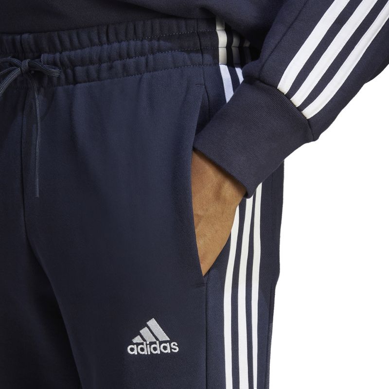 adidas Essentials French Terry Tapered Cuff 3-Stripes M IC9406 pants Clothing/Lifestyle/Trousers, shorts Adidas