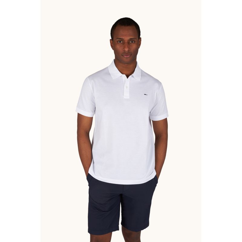 Paul&Shark Men's Cotton Polo Shirt White 99311001-10