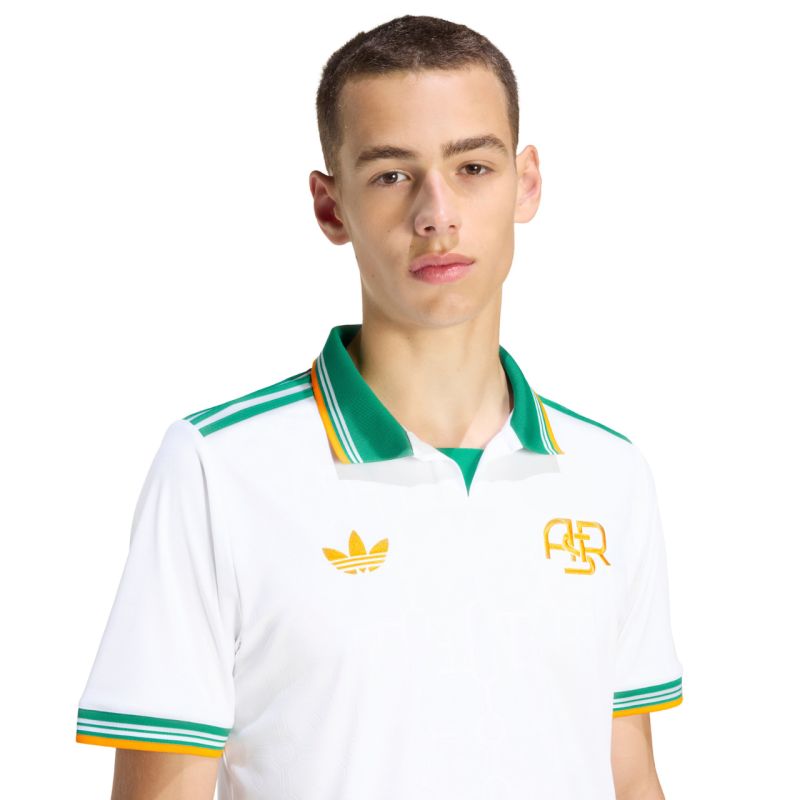 Men's adidas AS Roma 25/26 Third Jersey white JJ4185