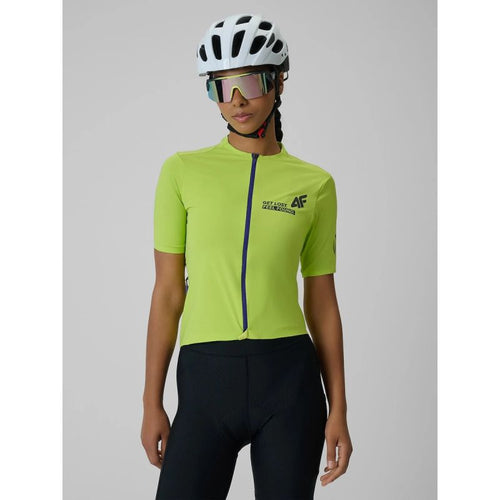 Women's cycling jersey with UPF50+ filter 4F 4FRSS26TFTSF2454-45S 4f
