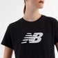 New Balance S/S Sport Jersey Logo W T-shirt WT43582BK Clothing/Lifestyle/T-shirts/New Balance New Balance