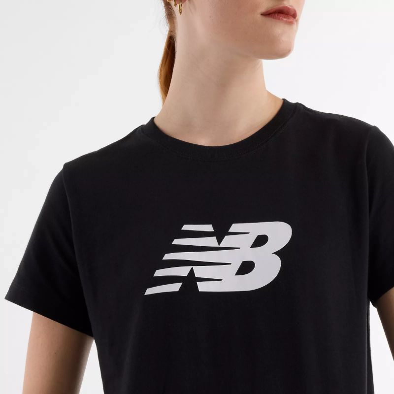 New Balance S/S Sport Jersey Logo W T-shirt WT43582BK Clothing/Lifestyle/T-shirts/New Balance New Balance