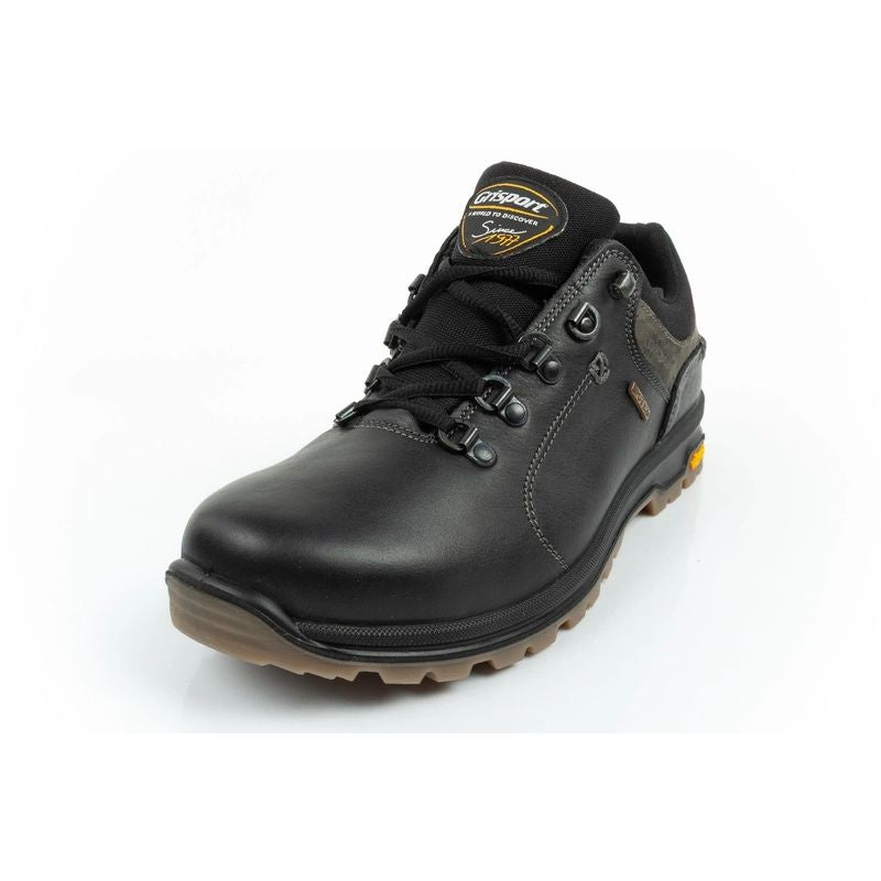 Grisport men's trekking shoes Nero oliato SPO-TEX leather black To be categorized Your Sports Performance
