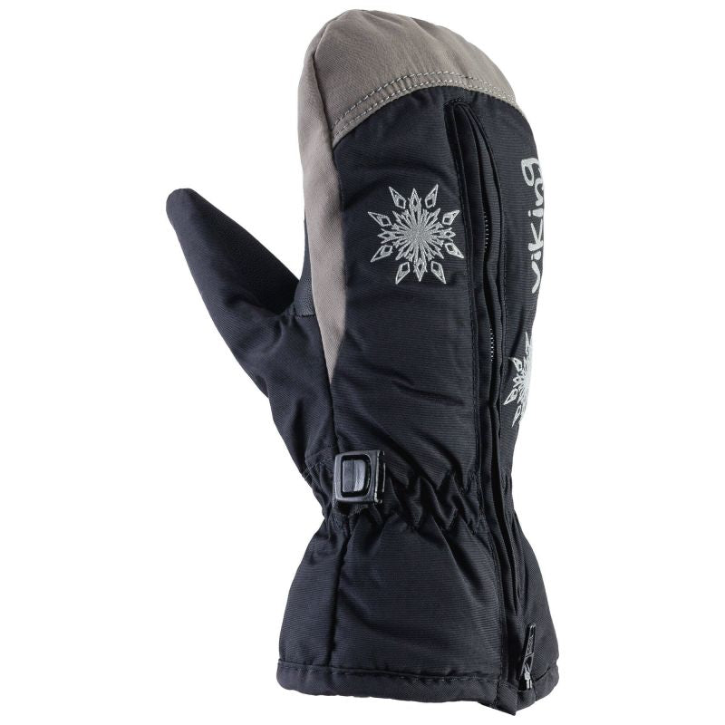 Viking Starlet Ski Kids winter gloves with snowflake motif, black (125/15/5195/09) In preparation Your Sports Performance
