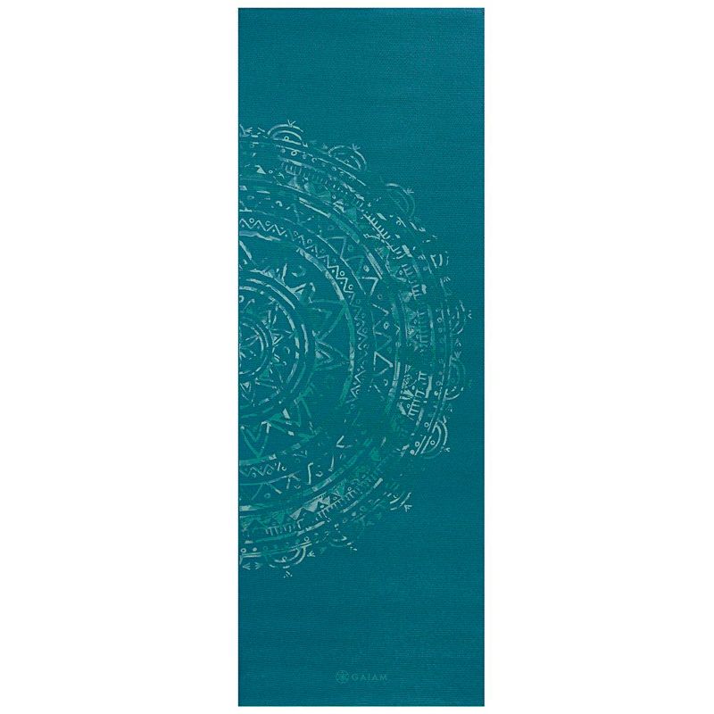 Yoga mat GAIAM Jade Mandala 4mm 61972 Accessories/Training equipment Your Sports Performance