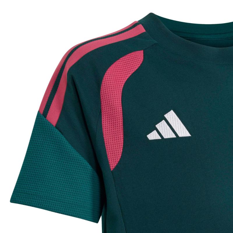 adidas Real Madrid 26/27 Tiro 26 Sweat Tee for kids dark green KZ2483