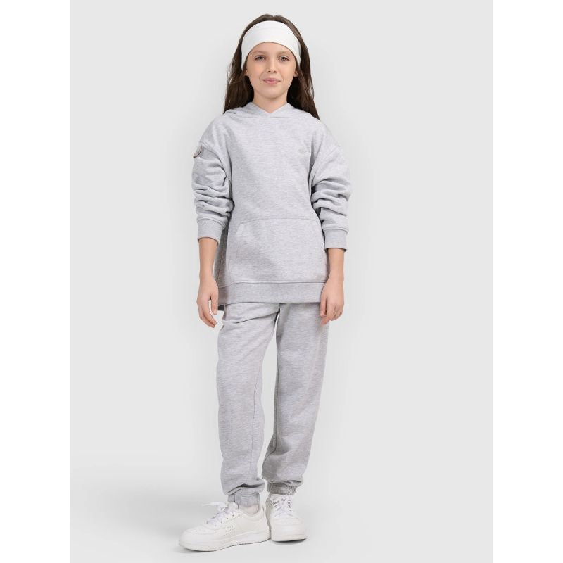 Girls' sweatshirt with hood, open, 4F 4FJWMM00TSWSF1862-25M 4f